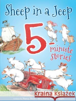 Sheep in a Jeep: 5-Minute Stories Shaw, Nancy E. 9781328566744 Houghton Mifflin - książka