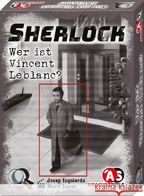 Sherlock - Wer ist Vincent Leblanc? (Spiel) Izquierdo, Josep, Lucas, Martí 4011898482034 ABACUSSPIELE - książka