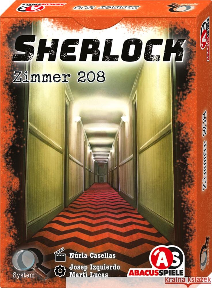 Sherlock - Zimmer 208 Núria, Casellas 4011898482232 ABACUSSPIELE - książka