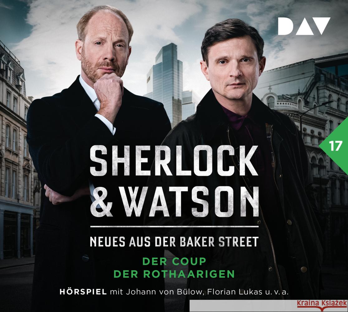 Sherlock & Watson - Neues aus der Baker Street: Der Coup der Rothaarigen (Fall 17), 2 Audio-CD Koppelmann, Viviane 9783742432513 Der Audio Verlag, DAV - książka