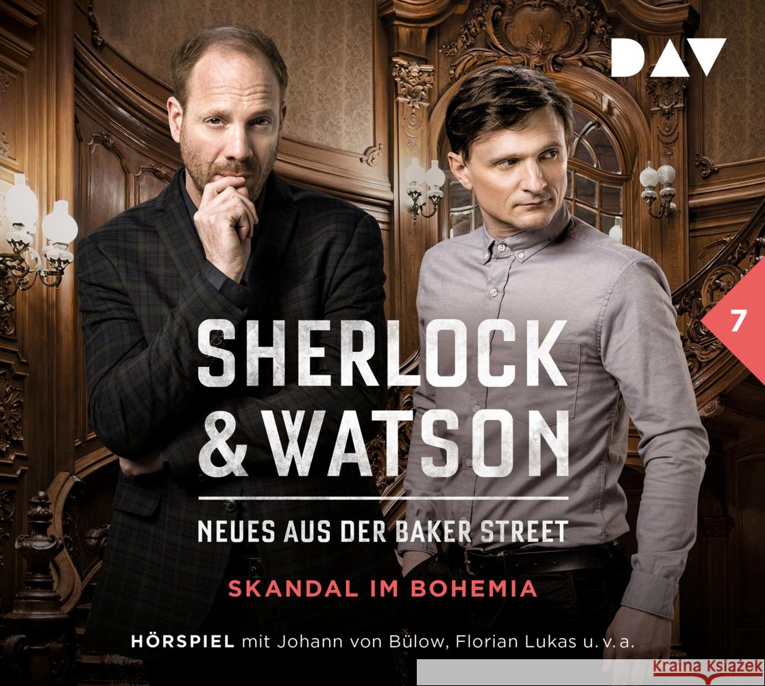 Sherlock & Watson - Neues aus der Baker Street: Skandal im Bohemia (Fall 7), 2 Audio-CD Koppelmann, Viviane 9783742417114 Der Audio Verlag, DAV - książka