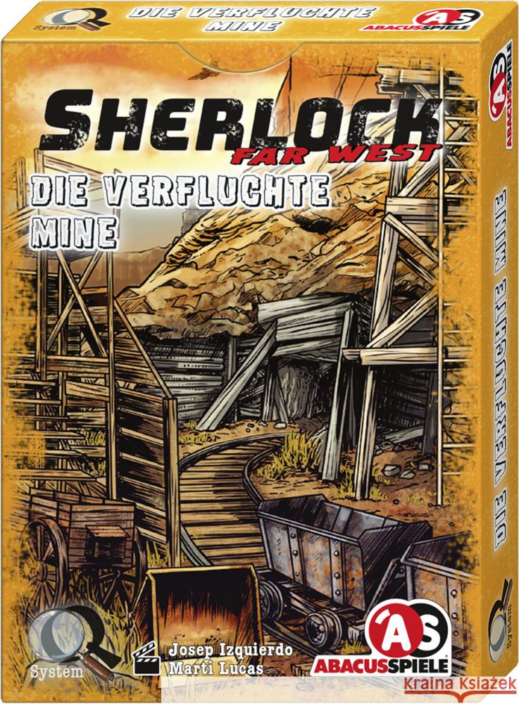 Sherlock Far West - Die verfluchte Mine (Spiel) Sánchez, Josep Izquierdo, Martí, Lucas 4011898482065 ABACUSSPIELE - książka