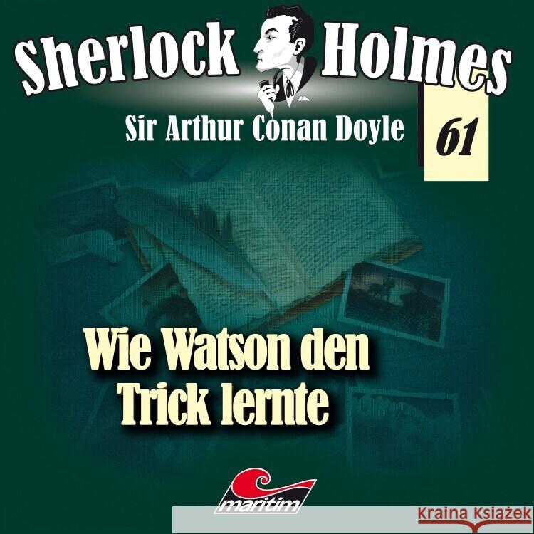 Sherlock Holmes - Wie Watson den Trick lernte, 1 Audio-CD  9783962823788 All Ears - książka