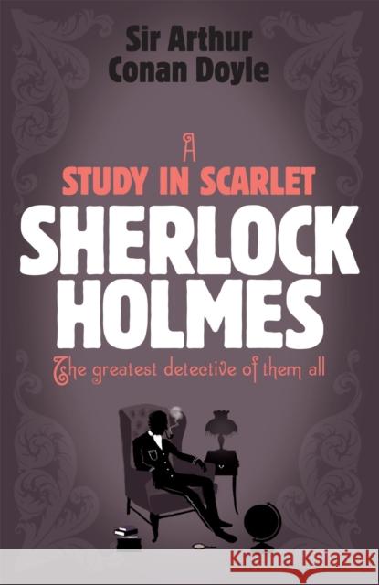 Sherlock Holmes: A Study in Scarlet (Sherlock Complete Set 1) Arthur Conan Doyle 9780755334476  - książka