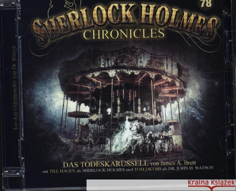 Sherlock Holmes Chronicles - Das Todeskarussell, 1 CD  9783960662389 Winterzeit - książka