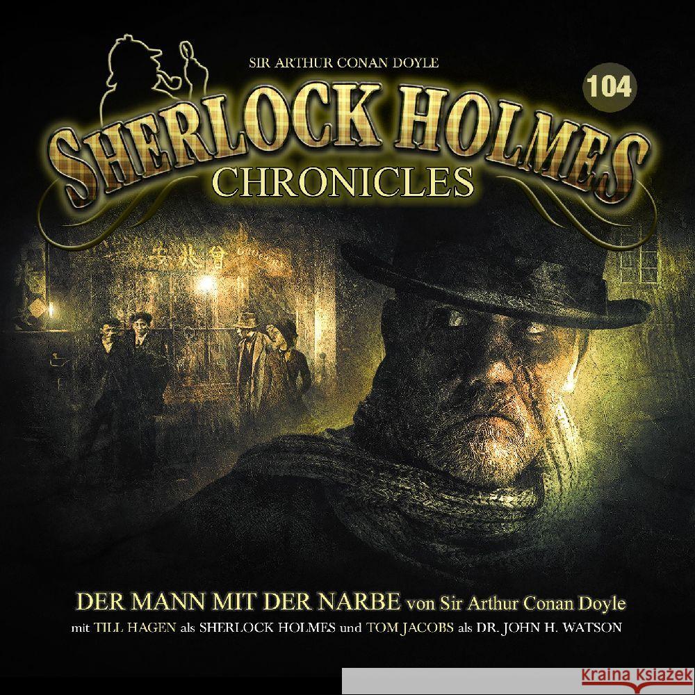 Sherlock Holmes Chronicles - Der Mann mit der Narbe, 1 Audio-CD  9783960663973 WinterZeit AUDIOBOOKS HS - książka