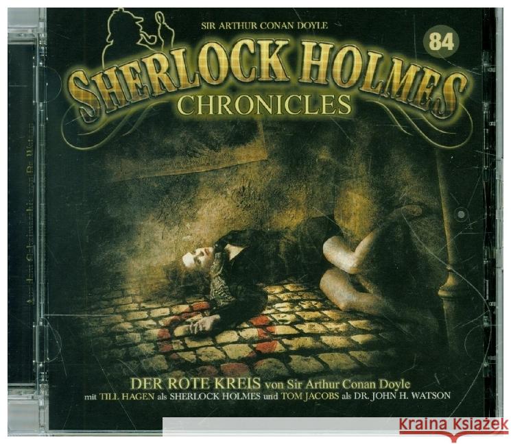 Sherlock Holmes Chronicles - Der rote Kreis, 1 Audio-CD  9783960662440 WinterZeit AUDIOBOOKS HS - książka