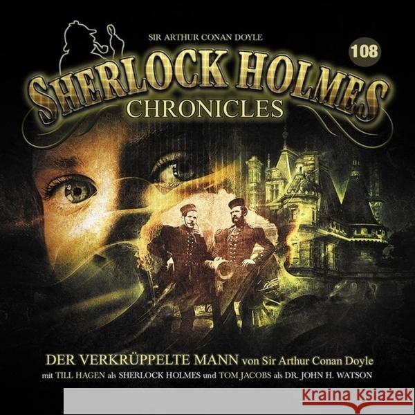 Sherlock Holmes Chronicles - Der verkrüppelte Mann. Tl.108, 1 Audio-CD  9783960664086 WinterZeit AUDIOBOOKS HS - książka