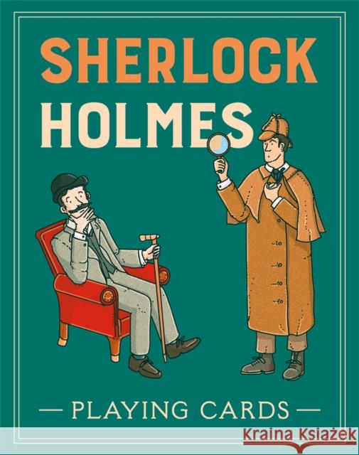 Sherlock Holmes Playing Cards Nicholas Utechin Doug John Miller 9780857829214 Laurence King - książka