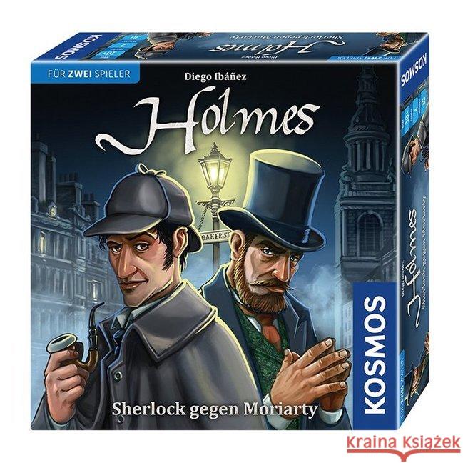 Sherlock Holmes (Spiel) : Sherlock gegen Moriarty Ibanez, Diego 4002051692766 Kosmos Spiele - książka