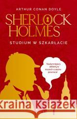 Sherlock Holmes. Studium w szkarłacie Arthur Conan Doyle, Ewa Łozińska-Małkiewicz 9788382742596 Dragon - książka