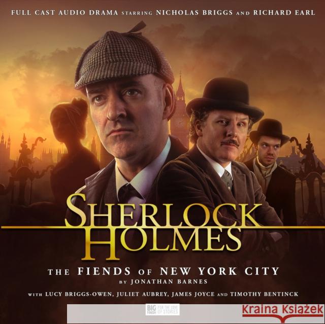 Sherlock Holmes: The Fiends of New York City Jonathan Barnes 9781838687168 Big Finish Productions Ltd - książka