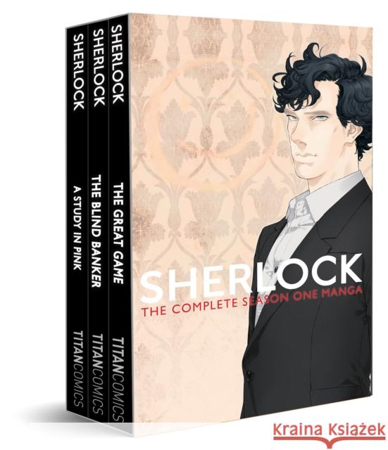 Sherlock: Series 1 Boxed Set Moffat, Steven 9781785868788 Titan Books Ltd - książka