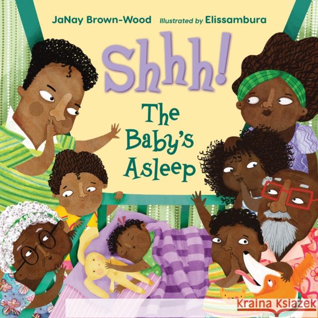Shhh! the Baby's Asleep Janay Brown-Wood Elissambura 9781580895224 Charlesbridge Publishing - książka
