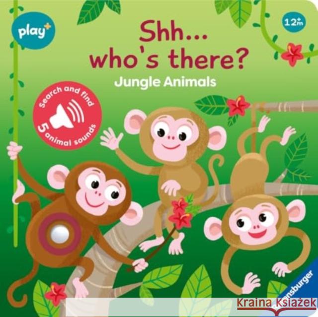 Shhh Who's there? Jungle Animals: Search and find Dynamo Limited 9783380970088 Ravensburger Verlag GmbH - książka