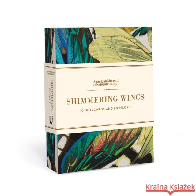 Shimmering Wings: 10 Notecards and Envelopes American Museum of Natural History 9781454964292 Union Square Gift - książka