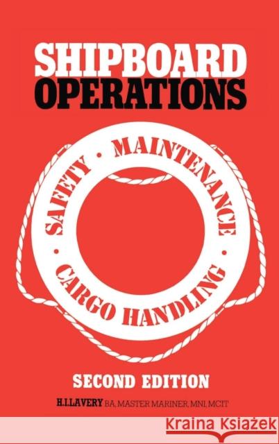 Shipboard Operations H. I. Lavery 9781138132634 Routledge - książka