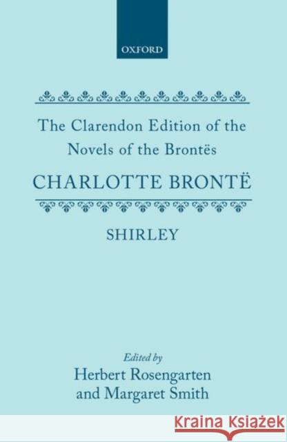 Shirley Charlotte Bronte 9780198125655 Oxford University Press, USA - książka