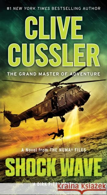 Shock Wave Clive Cussler 9781668005187 Pocket Books - książka