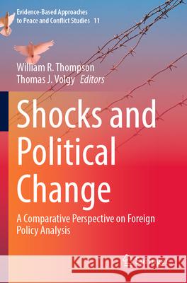 Shocks and Political Change  9789819915002 Springer Nature Singapore - książka