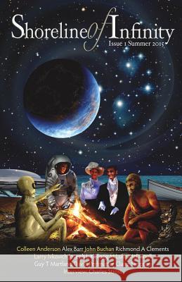 Shoreline of Infinity: Science Fiction Magazine Noel Chidwick 9780993441301 The New Curiosity Shop - książka
