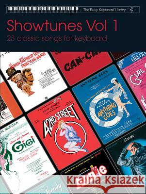 SHOWTUNES VOLUME 1 EASY KEYBOARD LIB Various 9780571525638 FABER MUSIC - książka