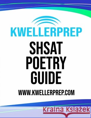 SHSAT Poetry Guide: Special Edition for Kweller Prep Tan, Kenny 9798674532248 Independently Published - książka