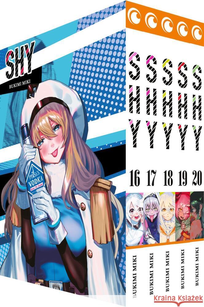 SHY - Band 16-20 im Sammelschuber Miki, Bukimi 9782889515073 Crunchyroll Manga - książka