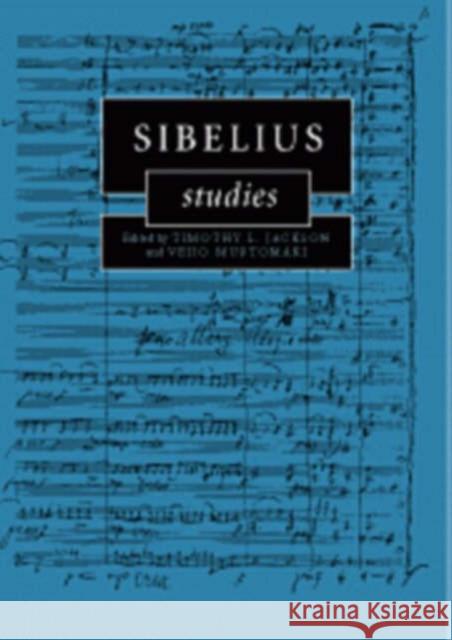 Sibelius Studies  9780521624169 CAMBRIDGE UNIVERSITY PRESS - książka