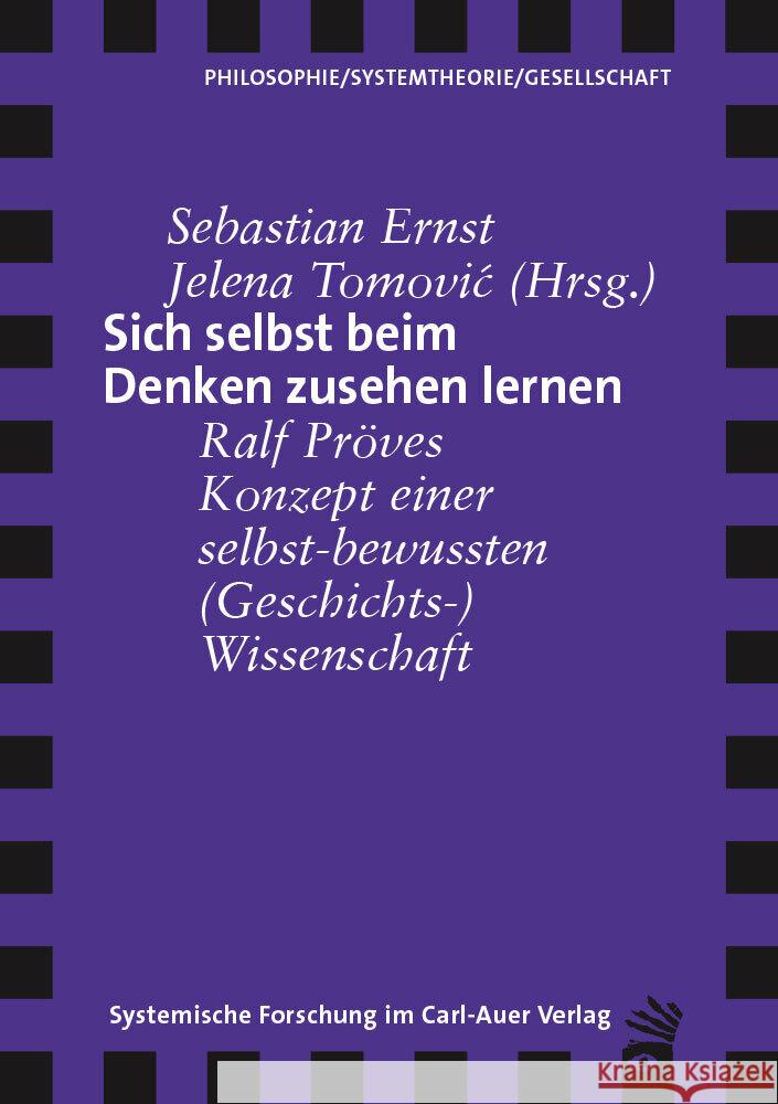 Sich selbst beim Denken zusehen lernen  9783849790806 Carl-Auer - książka