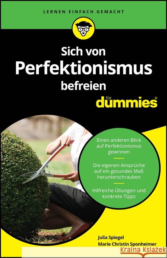 Sich vom Perfektionismus befreien fur Dummies Julia Spiegel 9783527723225 Wiley-VCH Verlag GmbH - książka