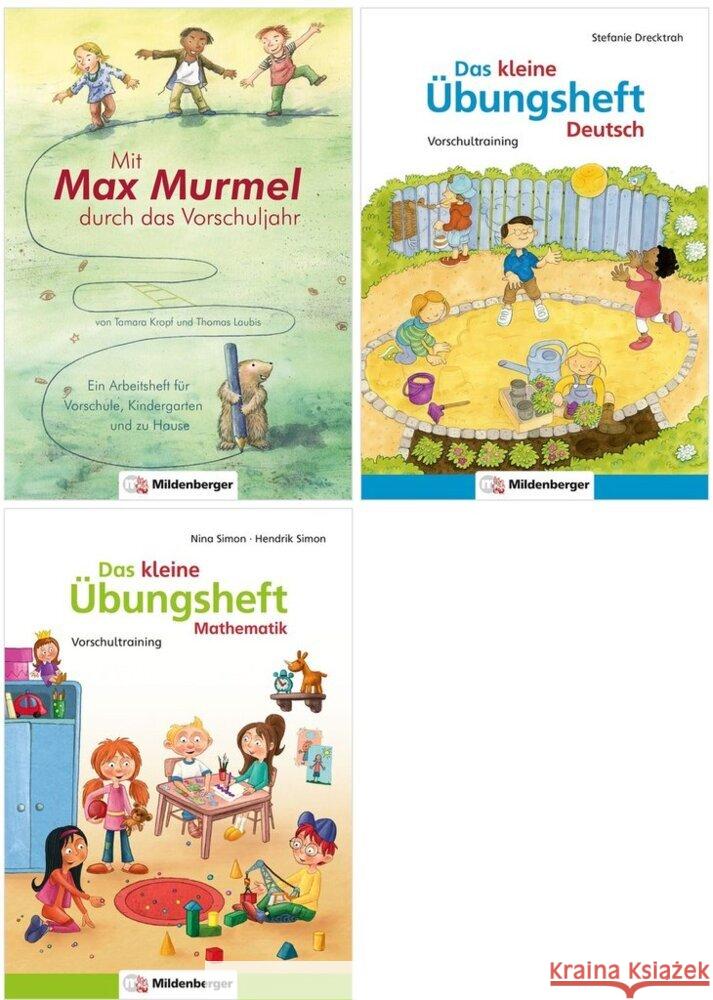 Sicher in die Grundschule - Sparpaket Vorschule, 3 Teile diverse 9783619914005 Mildenberger - książka