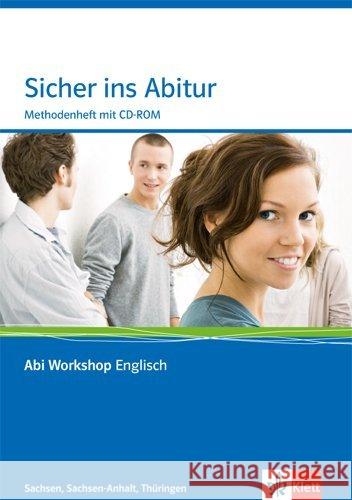 Sicher ins Zentralabitur Sachsen, Sachsen-Anhalt, Thüringen, Methodenheft mit CD-ROM  9783126011051 Klett - książka