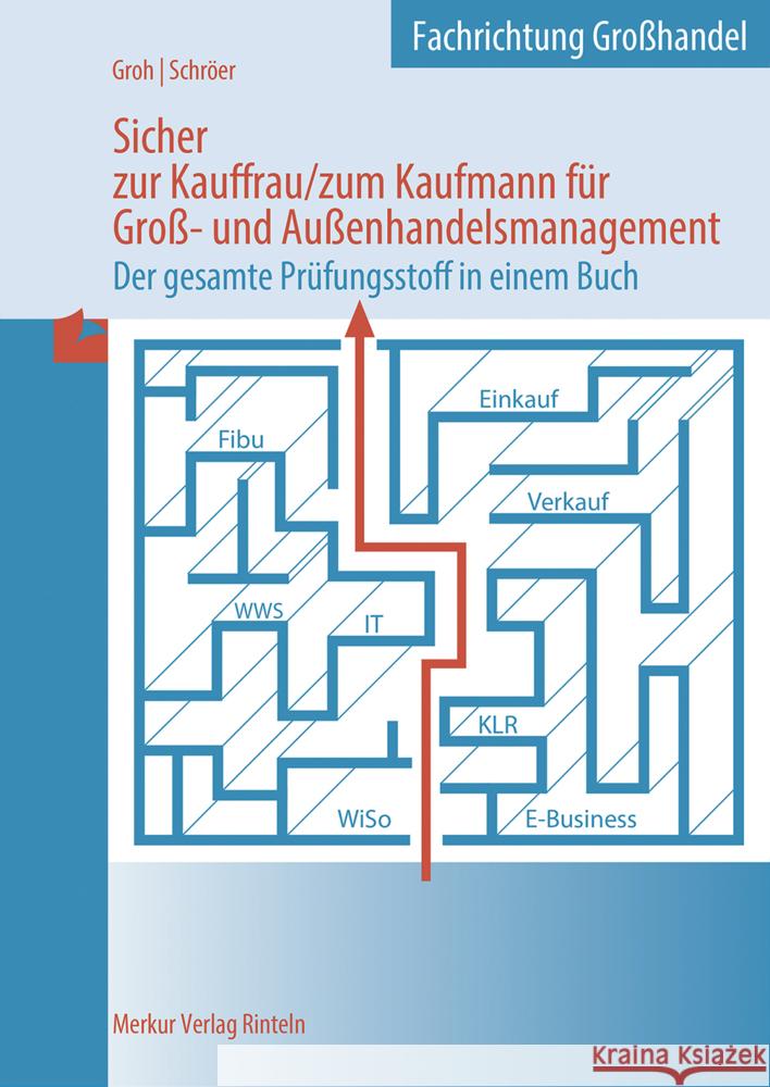 Sicher zur Kauffrau/zum Kaufmann für Groß- und Außenhandelsmanagement Groh, Gisbert, Schröer, Volker, Groh, Simone 9783812011372 Merkur - książka