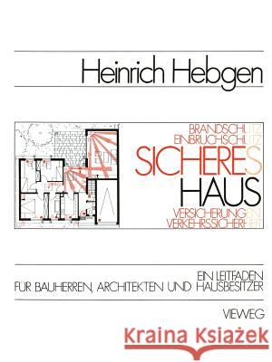 Sicheres Haus Heinrich Hebgen 9783528088446 Vieweg+teubner Verlag - książka
