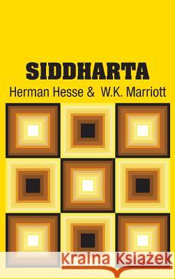 Siddharta Herman Hesse W. K. Marriott 9781731705761 Simon & Brown - książka