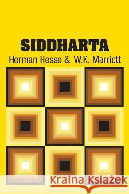 Siddharta Herman Hesse W. K. Marriott 9781731705778 Simon & Brown - książka