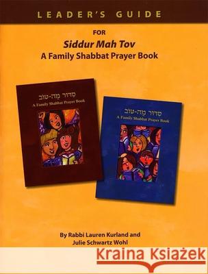 Siddur Mah Tov Leader's Guide House, Behrman 9780874418576 Behrman House Publishing - książka