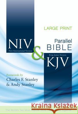 Side-By-Side Bible-PR-NIV/KJV-Large Print Zondervan Publishing 9780310436898 Zondervan - książka