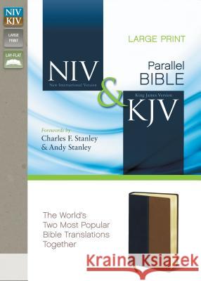 Side-By-Side Bible-PR-NIV/KJV-Large Print Zondervan Publishing 9780310439349 Zondervan - książka