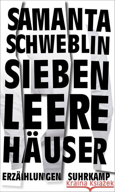 Sieben leere Häuser : Erzählungen Schweblin, Samanta 9783518428047 Suhrkamp - książka