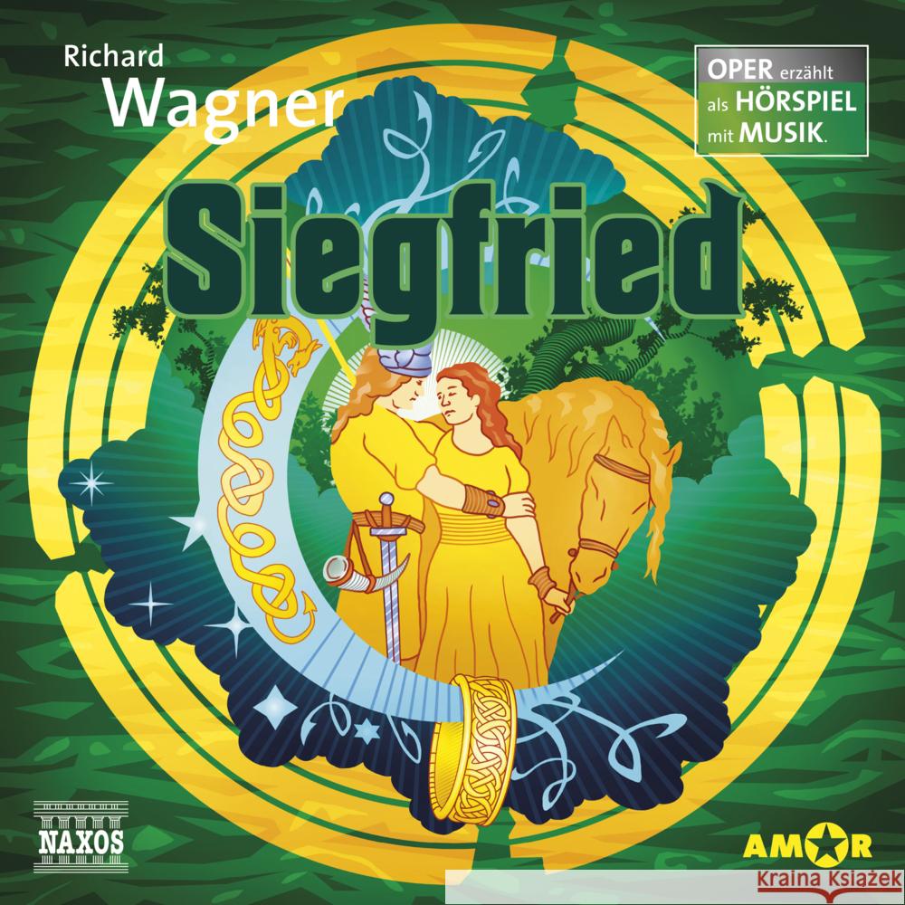 Siegfried - Oper erzählt als Hörspiel mit Musik Wagner, Richard 9783947161843 Amor Verlag - książka