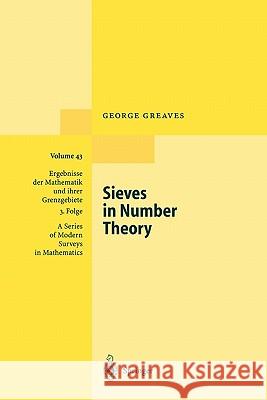 Sieves in Number Theory George Greaves 9783642074950 Springer - książka