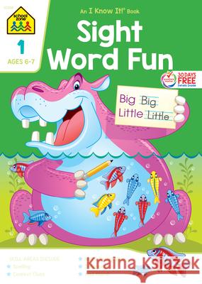 Sight Word Fun 1 Deluxe Edition Workbook School Zone Publishing 9781589473386 School Zone - książka