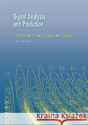 Signal Analysis and Prediction  9781461272731 Springer - książka