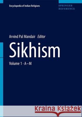 Sikhism Harjreet Grewal Arvind Pal Mandair 9789402408454 Springer - książka