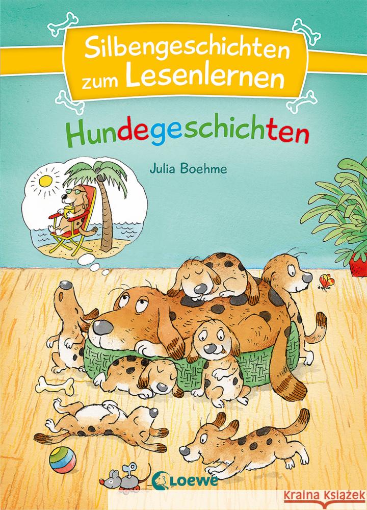 Silbengeschichten zum Lesenlernen - Hundegeschichten Boehme, Julia 9783743213975 Loewe - książka