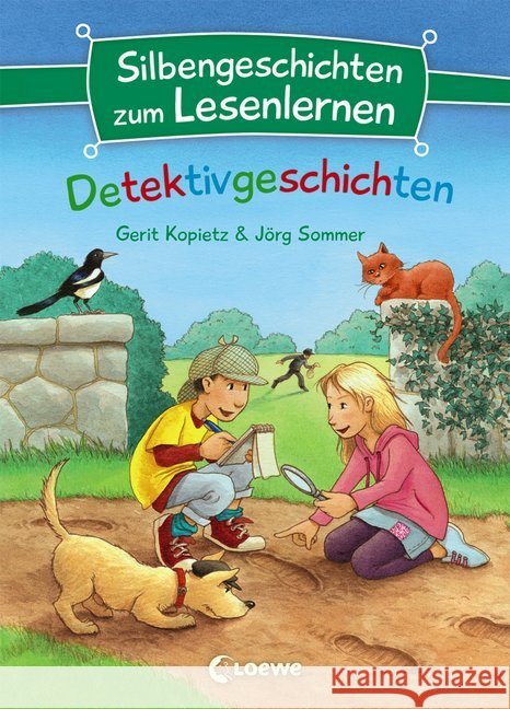 Silbengeschichten zum Lesenlernen - Detektivgeschichten Kopietz, Gerit; Sommer, Jörg 9783743200630 Loewe Verlag - książka