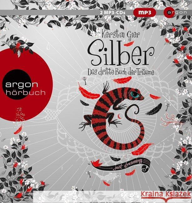 Silber - Das dritte Buch der Träume, 2 MP3 -CDs : MP3 Format, Lesung. Ungekürzte Ausgabe Gier, Kerstin 9783839841761 Argon Sauerländer Audio - książka