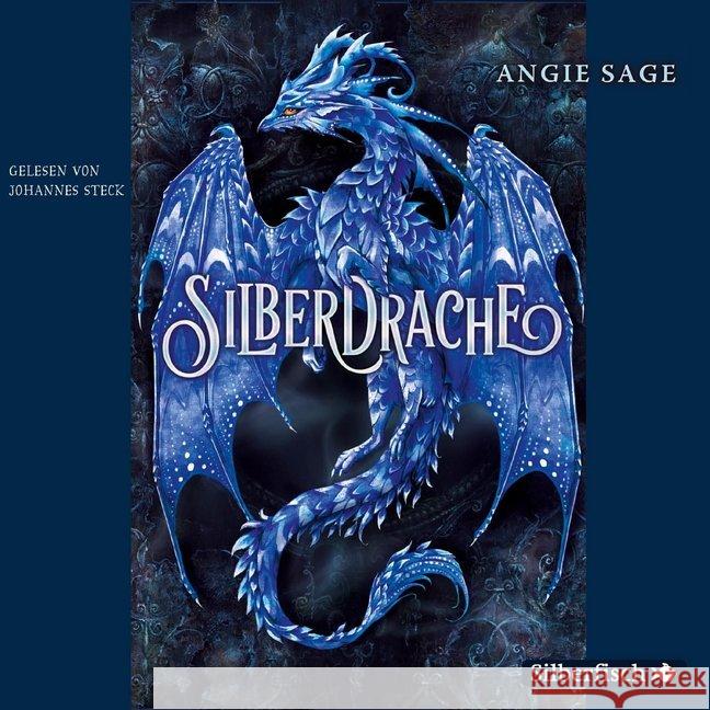 Silberdrache, 4 Audio-CDs : 4 CDs, Lesung. CD Standard Audio Format. Gekürzte Ausgabe Sage, Angie 9783745601305 Silberfisch - książka